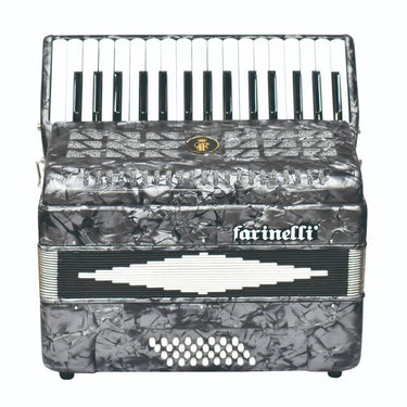 ACORDEON FARINELLI 32 TECLAS 32 BAJOS GRIS, 1306-1G